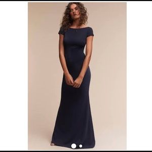 BHLDN Katie May Madison dress Navy 8